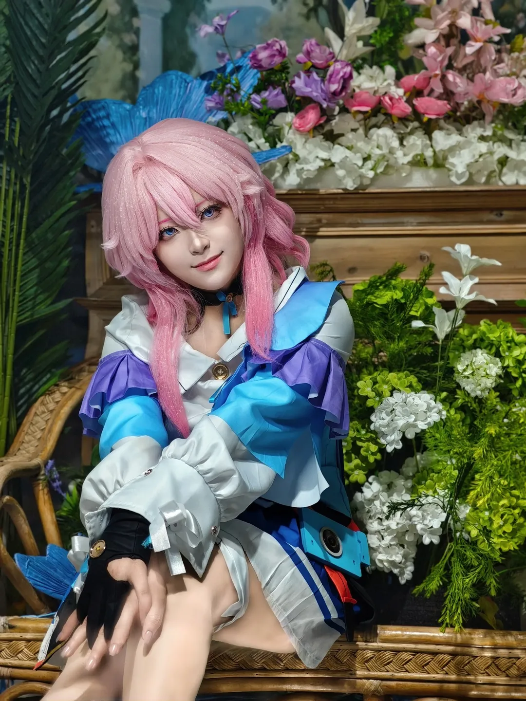 Honkai: Star Rail, March 7th cosplay, Event photo delivery, Casual cosplay, Mobile photography