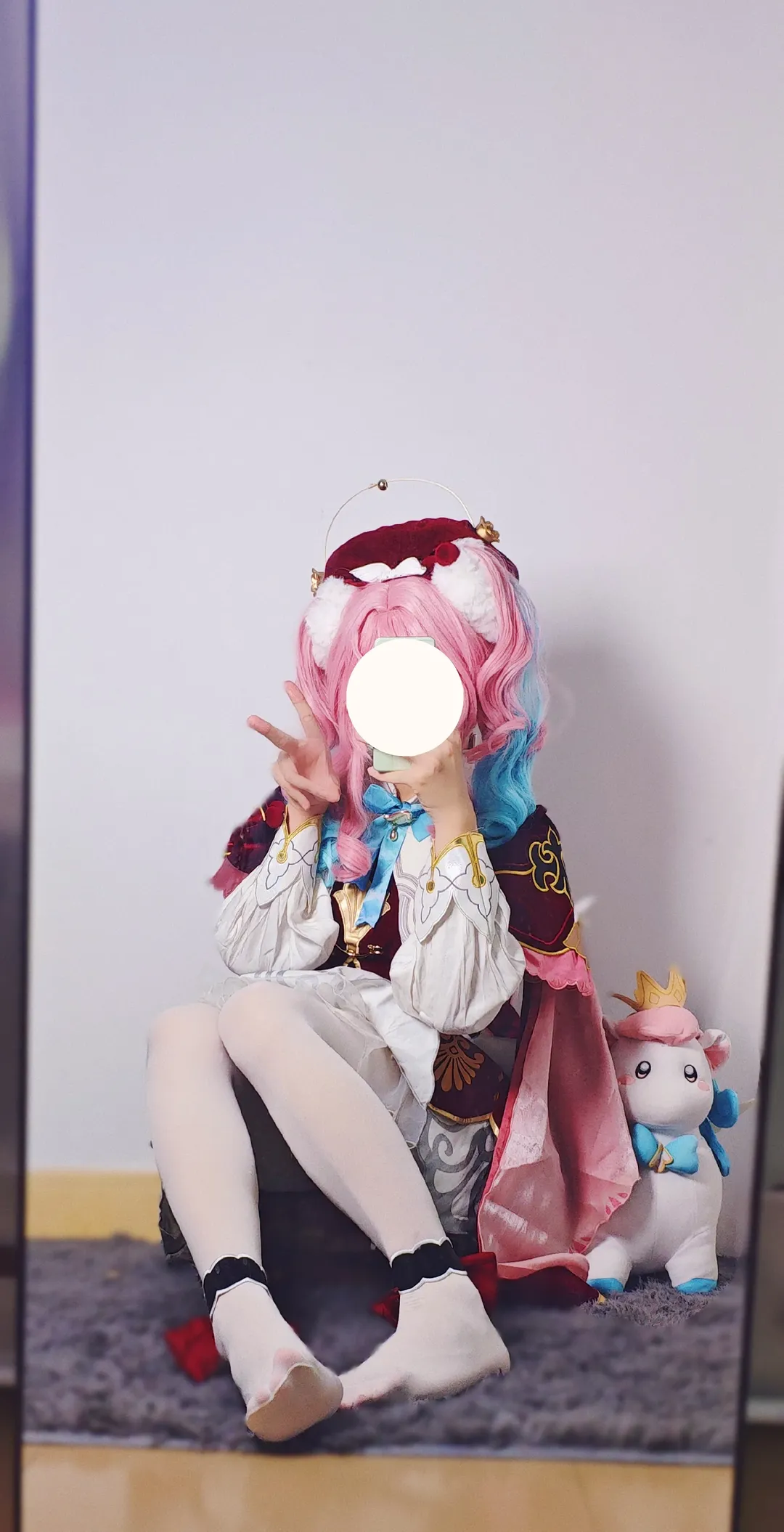二次元, cosplay, 崩坏星穹铁道, 风堇cos, 白丝