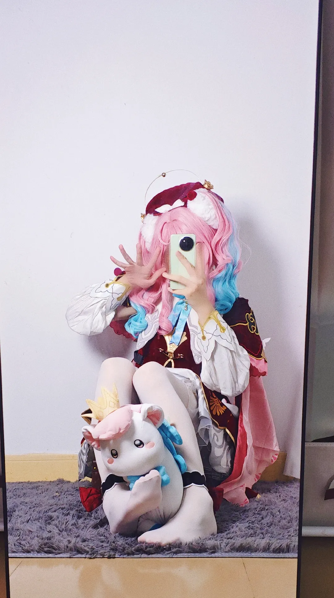 2D, cosplay, Honkai: Star Rail, Hyacinthia cosplay, White stockings - Image 2