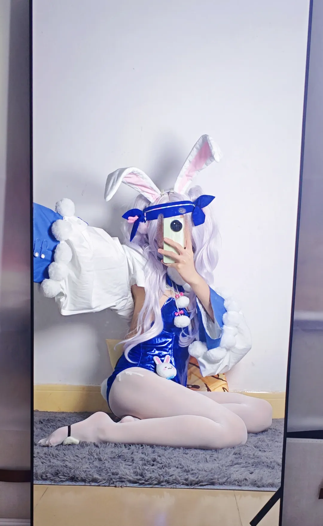 碧蓝航线, 拉菲cos, cosplay日常, 白丝穿搭, 碧蓝航线拉菲 - 第2张