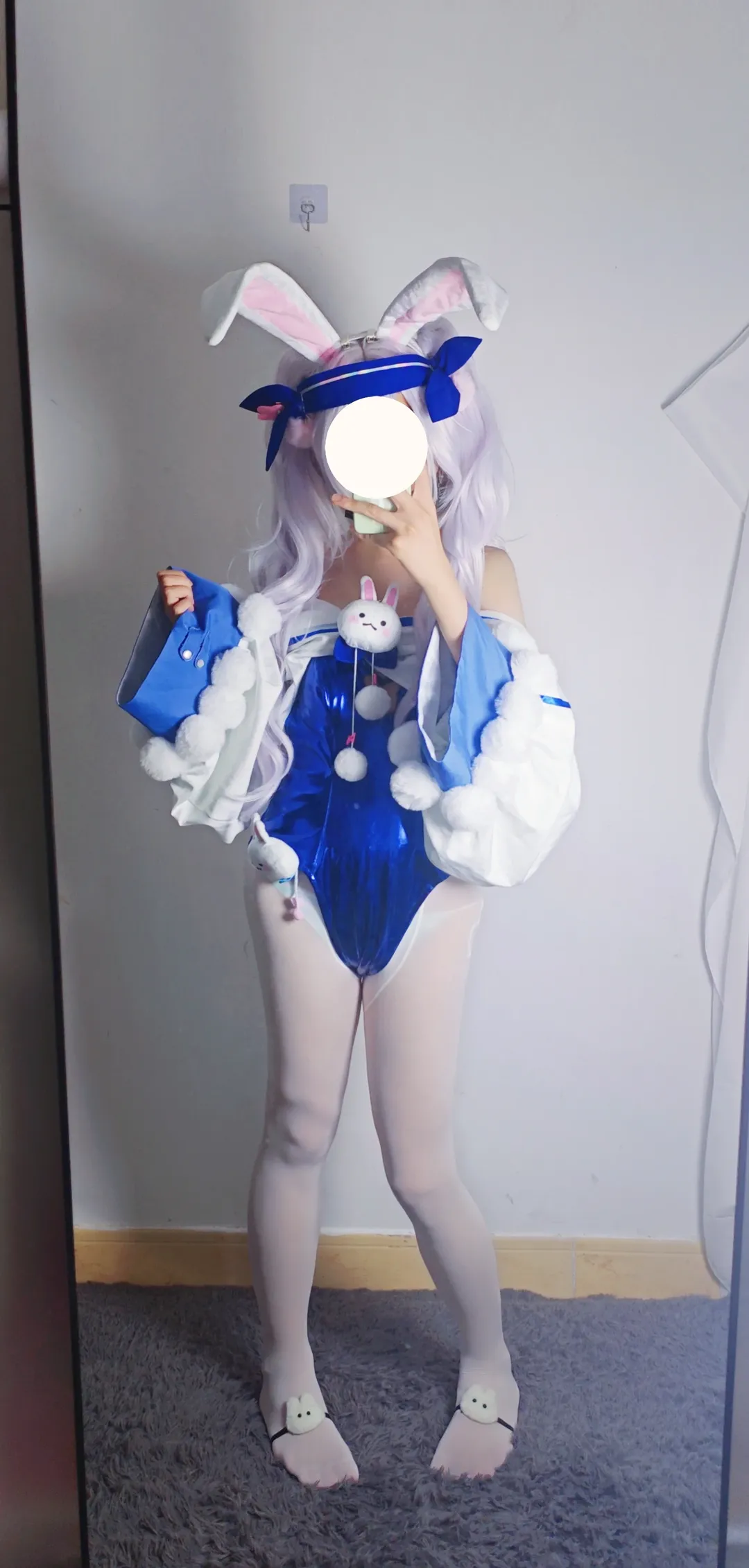 碧藍航線, 拉菲cos, cosplay日常, 白絲穿搭, 碧藍航線拉菲