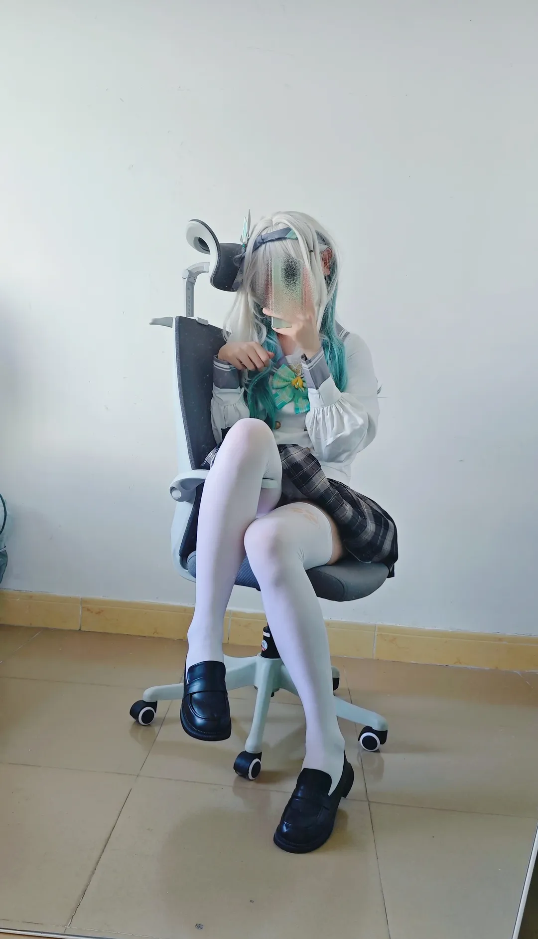 崩坏星穹铁道, 流萤cos, 春日手信, jk制服, cosplay日常 - 第1张