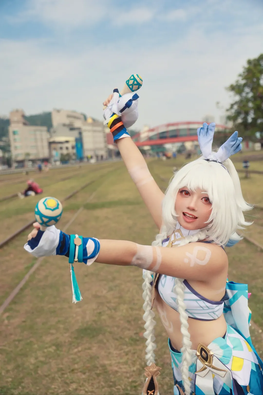 原神, 场照, 户外cosplay, 纳塔, 玛拉妮cos - 第1张