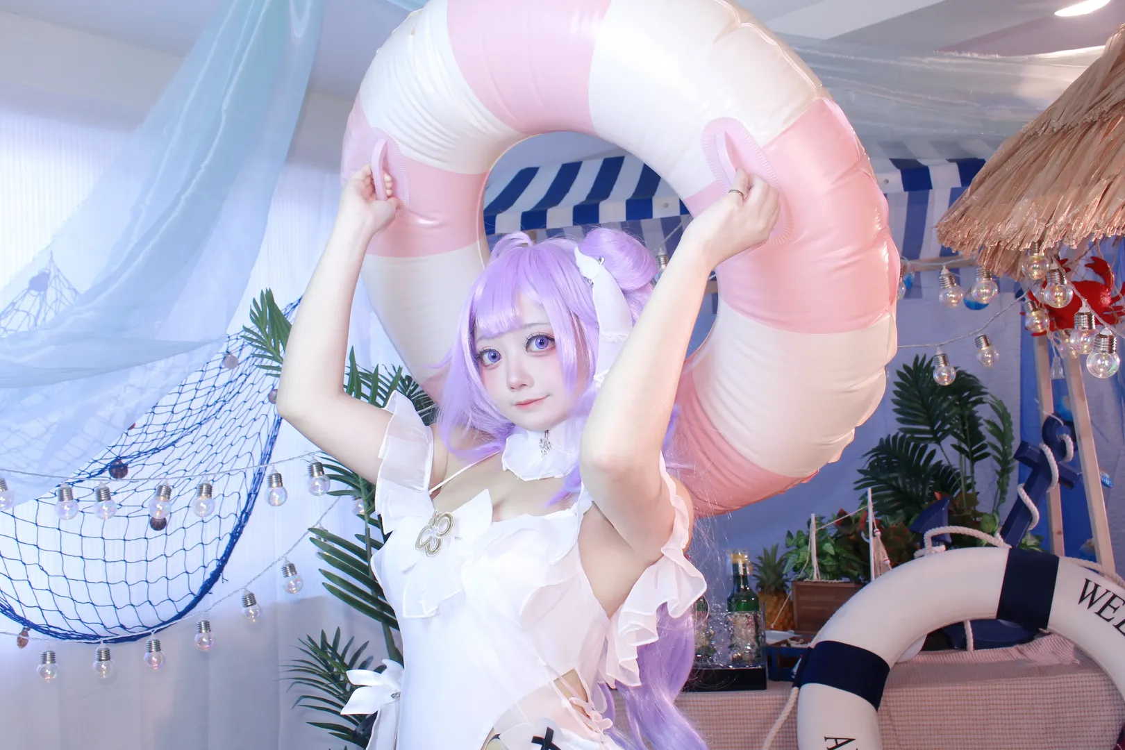 二次元摄影, 碧蓝航线, 泳装cosplay, 夏日写真, 独角兽cos - 第3张