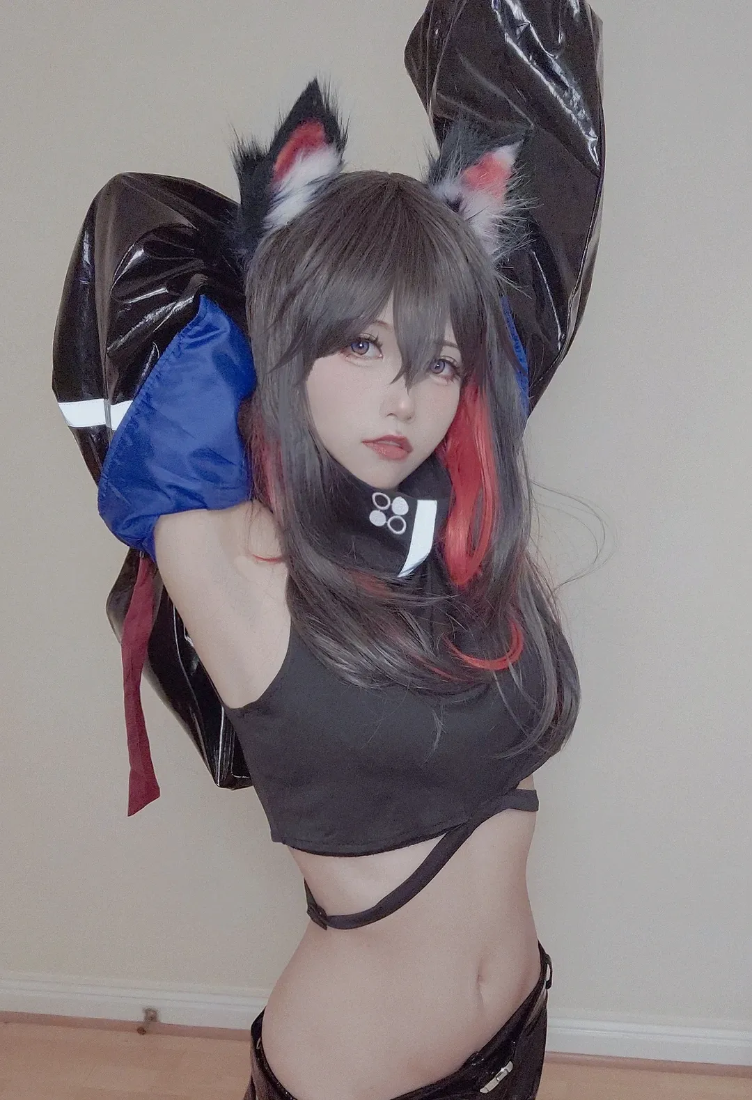 二次元, cosplay, 明日方舟, 兽耳, 德克萨斯cos - 第2张