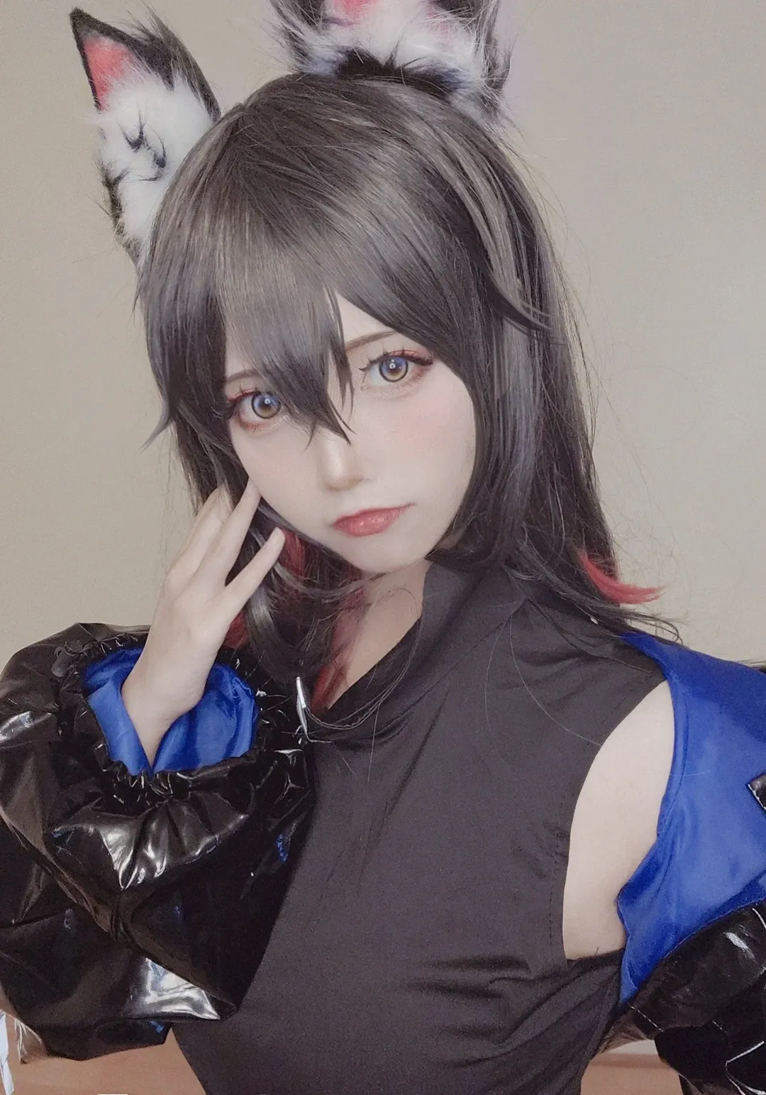 二次元, cosplay, 明日方舟, 兽耳, 德克萨斯cos - 第4张