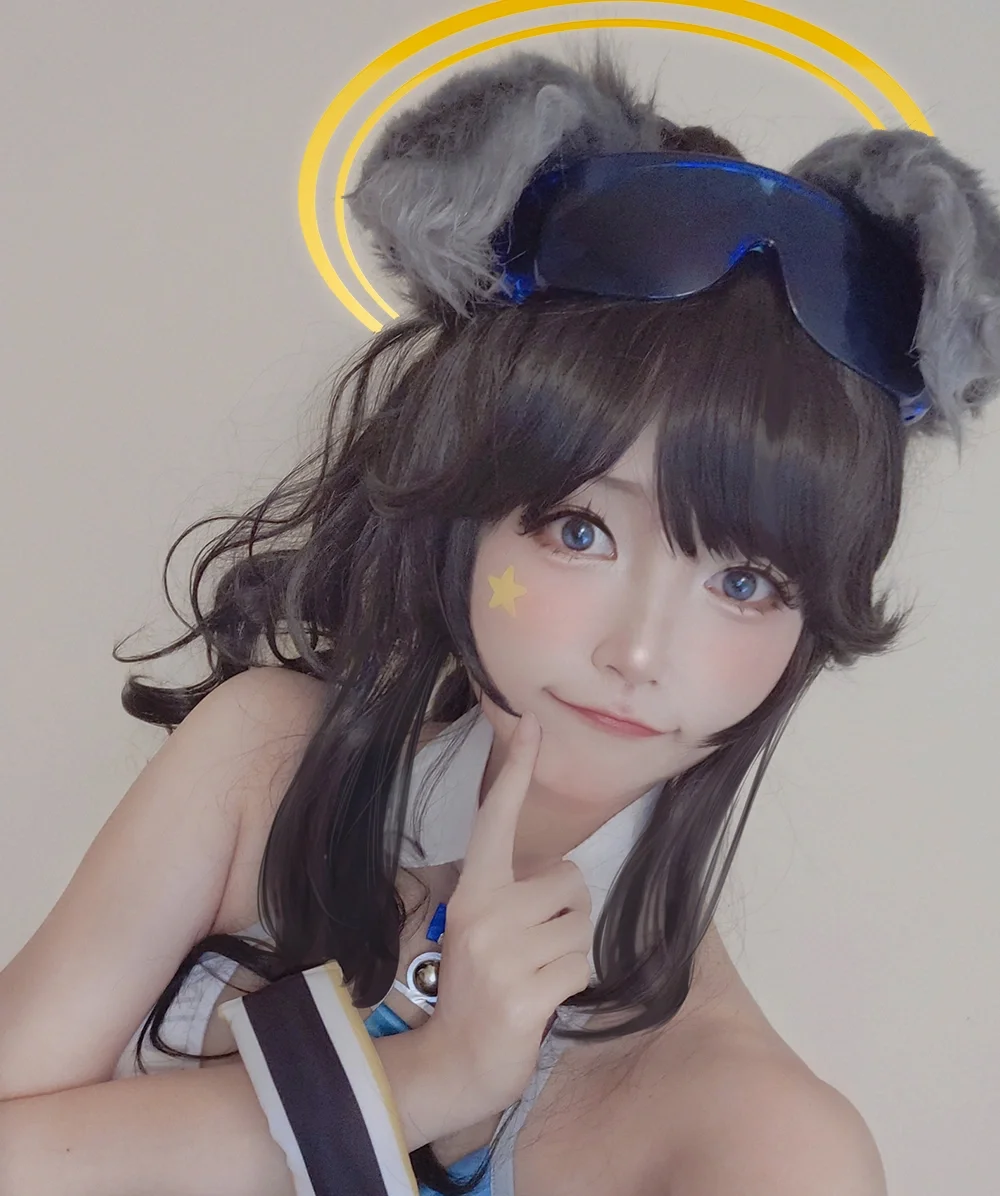 ブルーアーカイブ, スポーツ系コスプレ, 獣耳コスプレ, チアリーダー衣装, 猫塚ヒビキ コスプレ - 3枚目