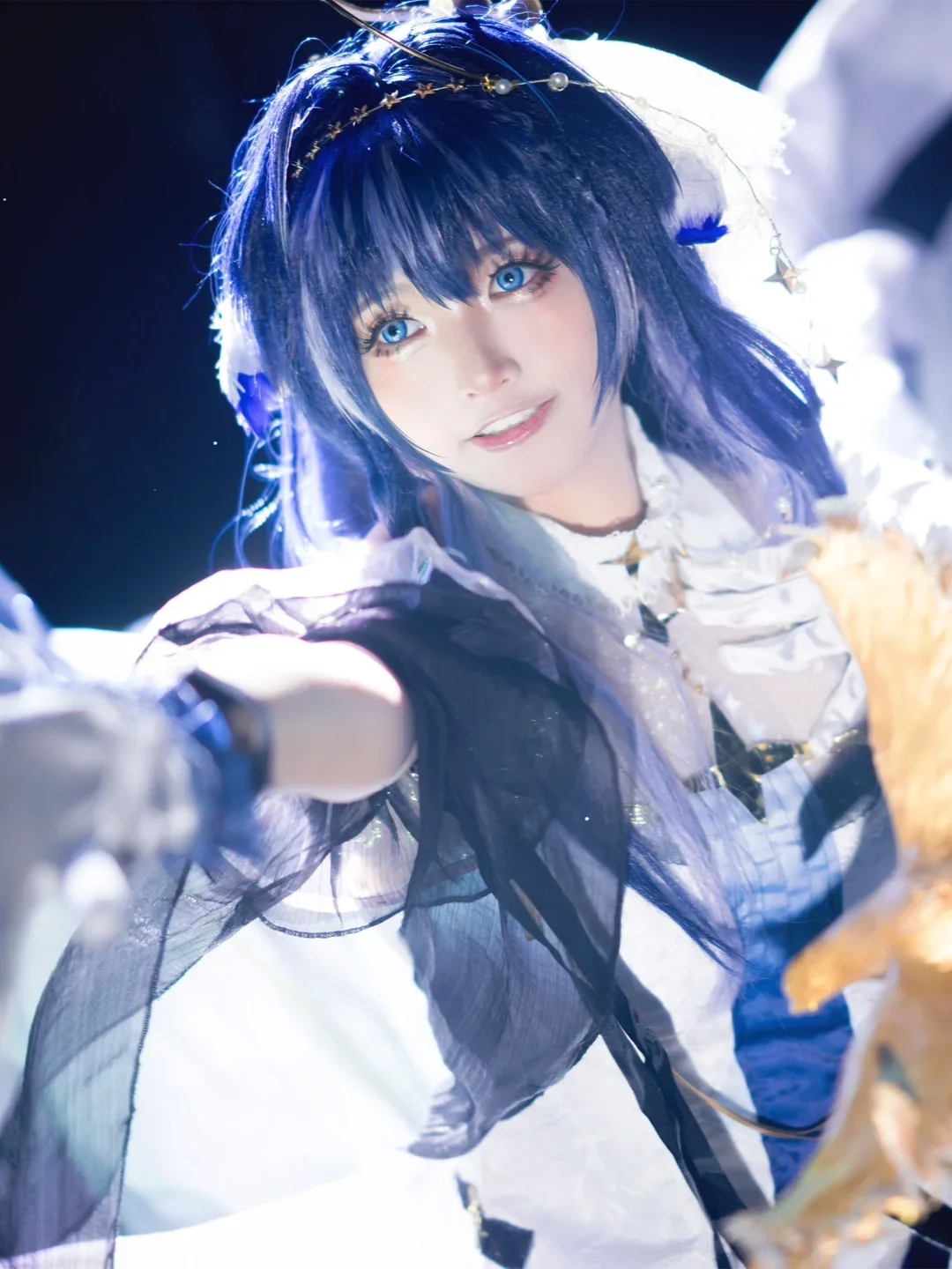 cosplay, 舞台摄影, 明日方舟, 白丝, 星极cos - 第1张