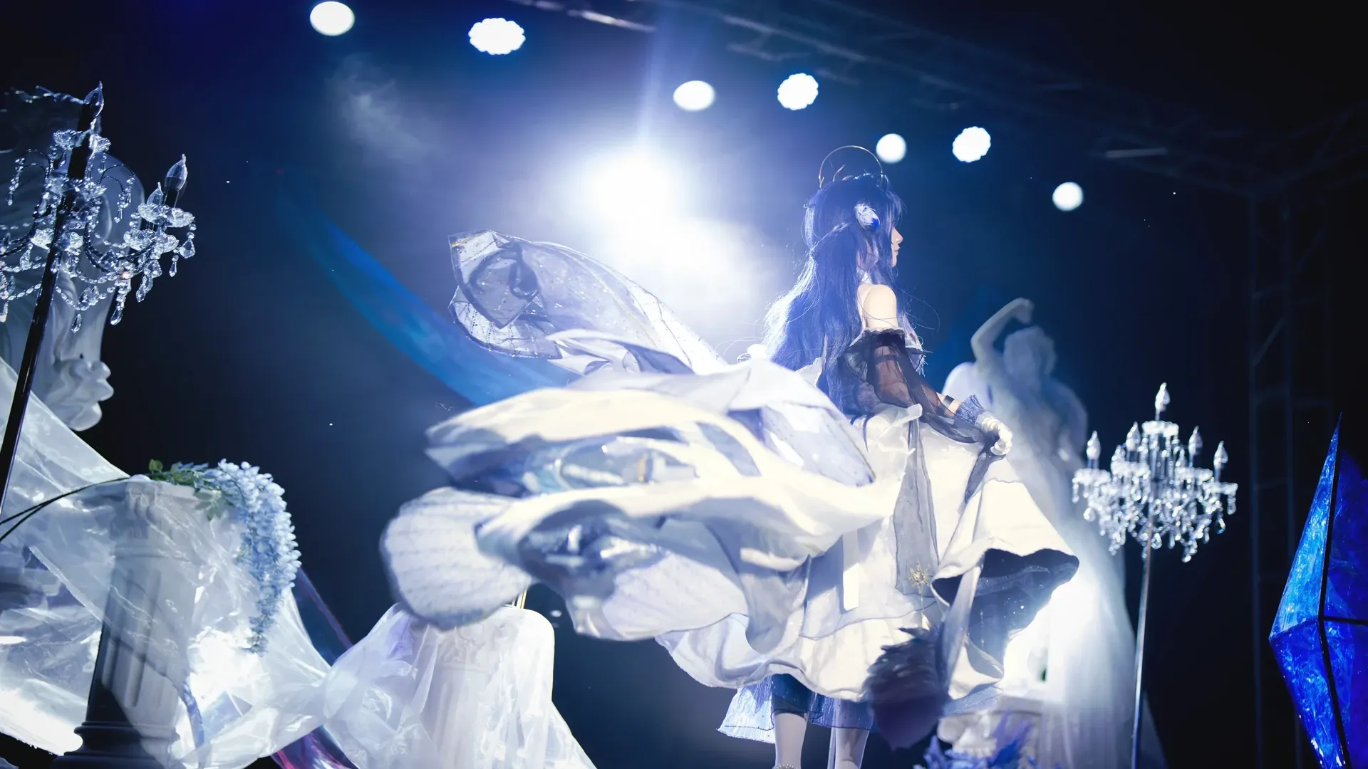 cosplay, 舞台摄影, 明日方舟, 白丝, 星极cos - 第7张