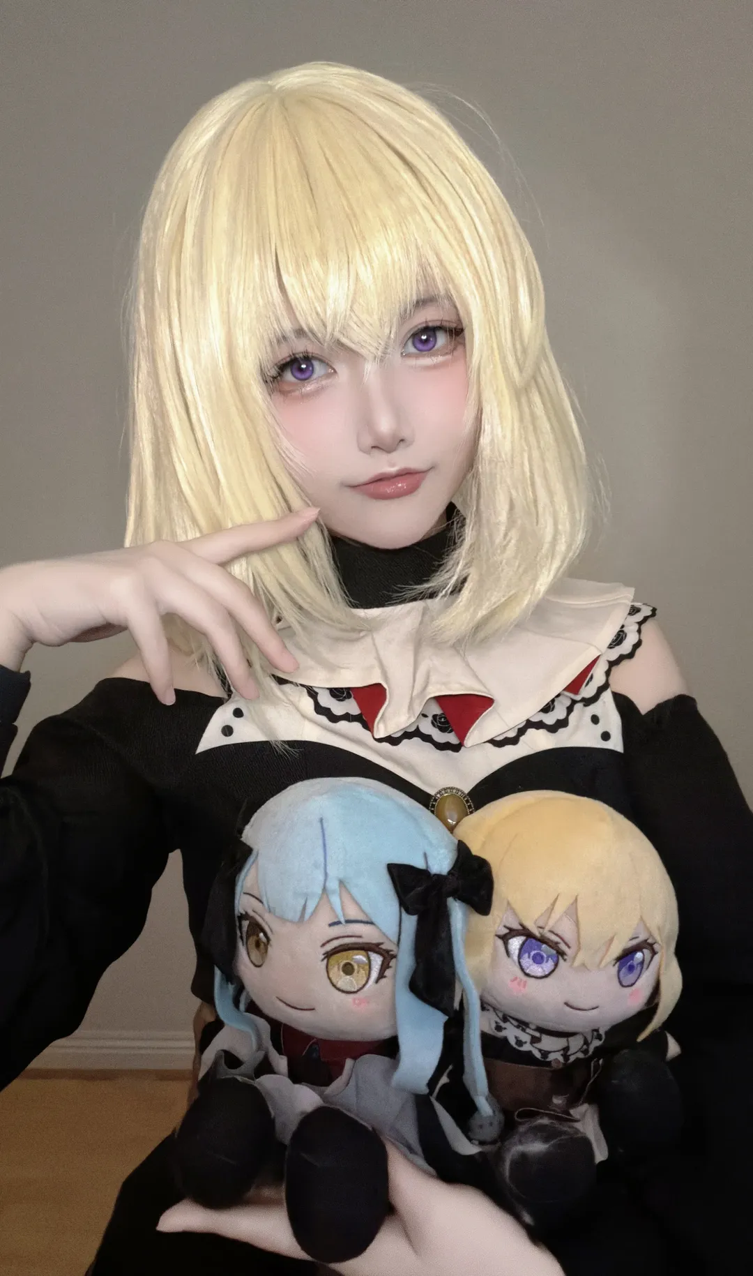 Ave Mujica, 三角初华cos, BanG Dream!, Cosplay日常, 丝袜穿搭 - 第3张