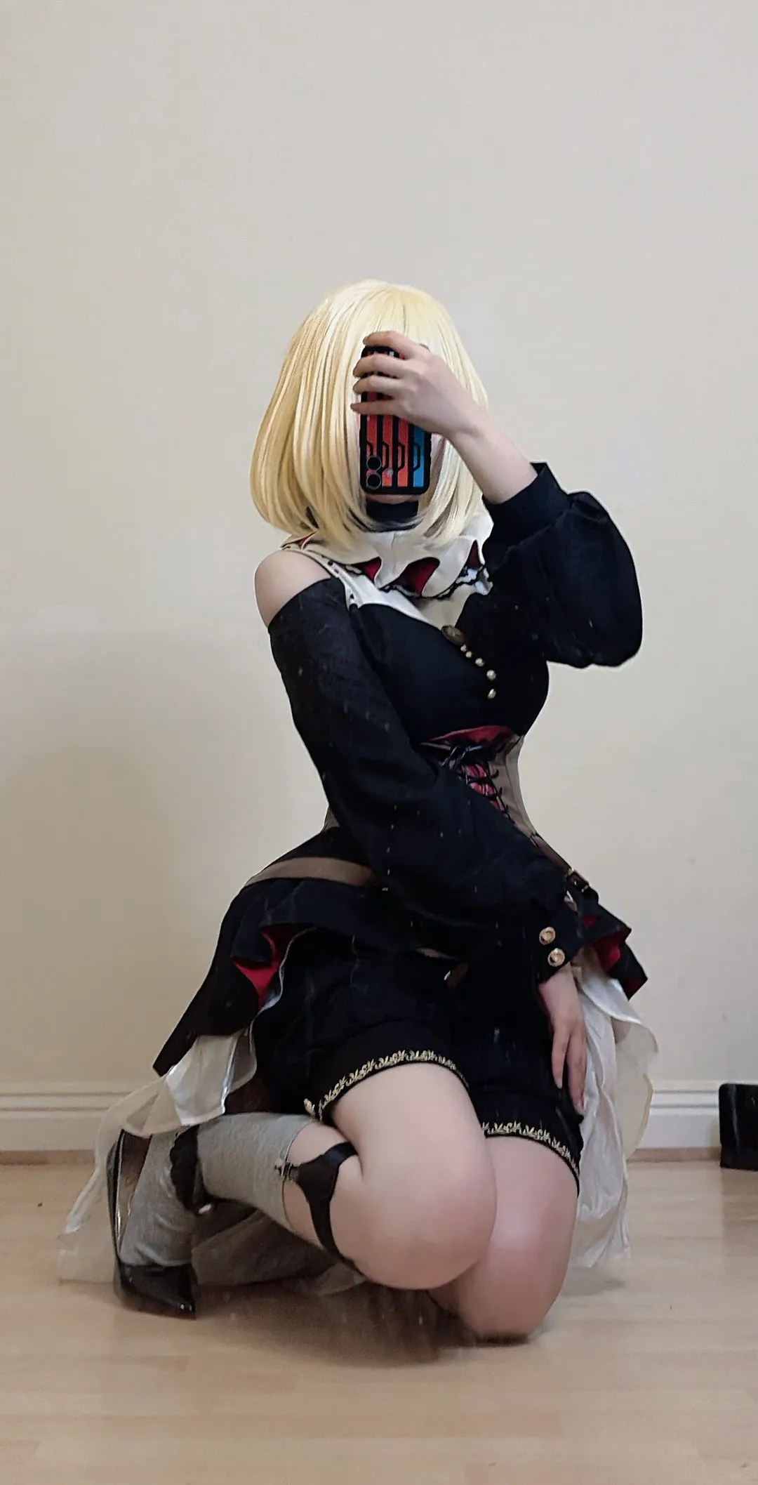 Ave Mujica, 三角初華cos, BanG Dream!, Cosplay日常, 絲襪穿搭