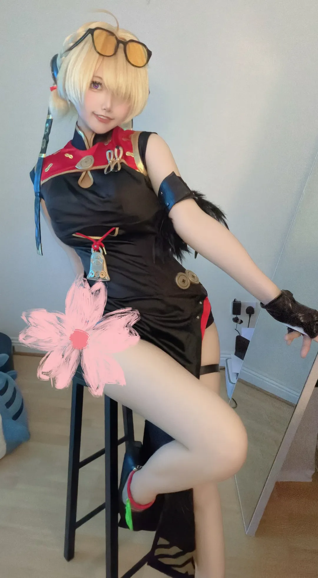 绝区零, 二次元cosplay, 红豆cos, cos服穿搭, 金发造型