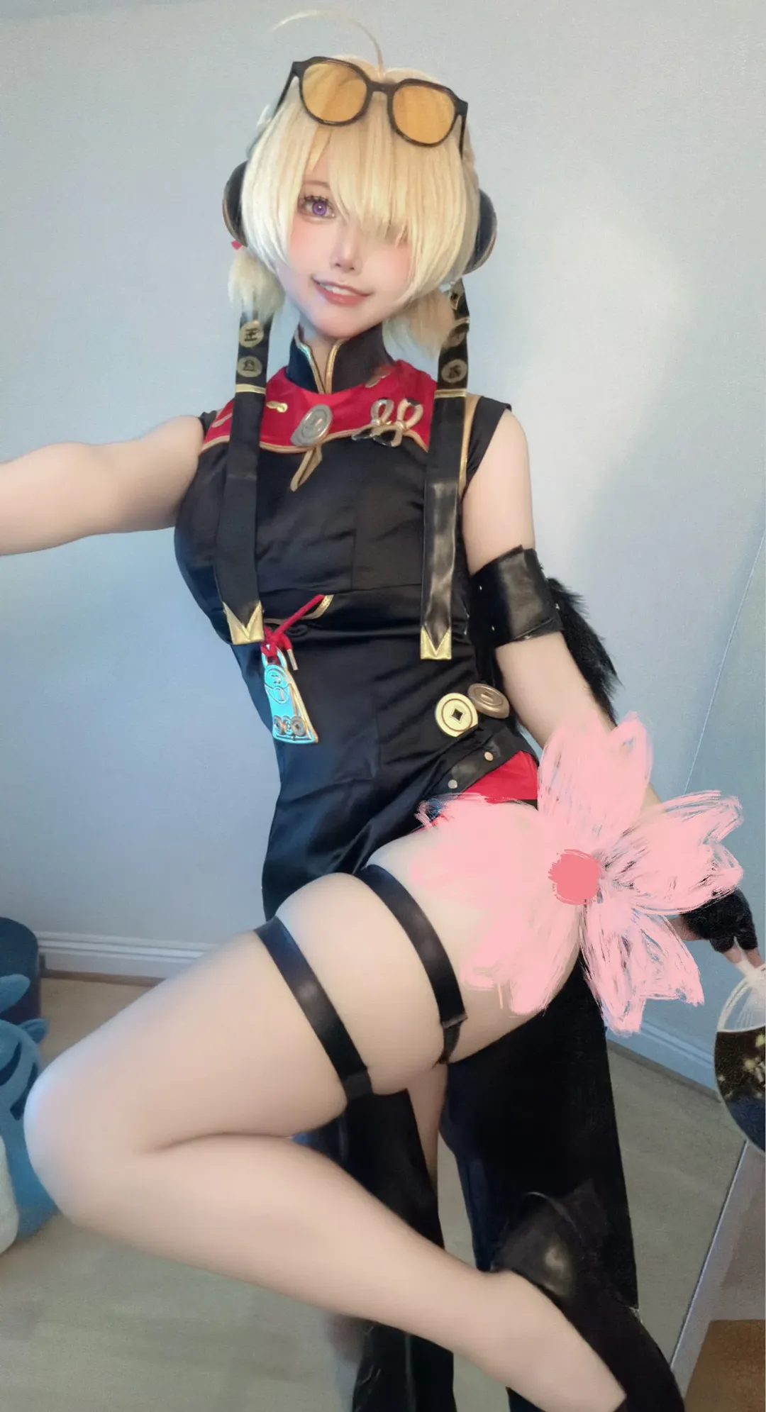 绝区零, 二次元cosplay, 红豆cos, cos服穿搭, 金发造型 - 第4张