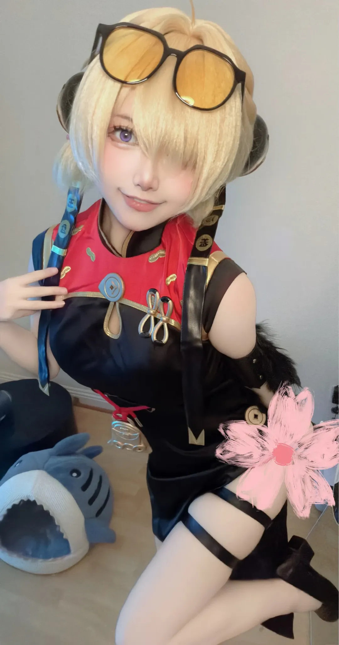 绝区零, 二次元cosplay, 红豆cos, cos服穿搭, 金发造型 - 第6张