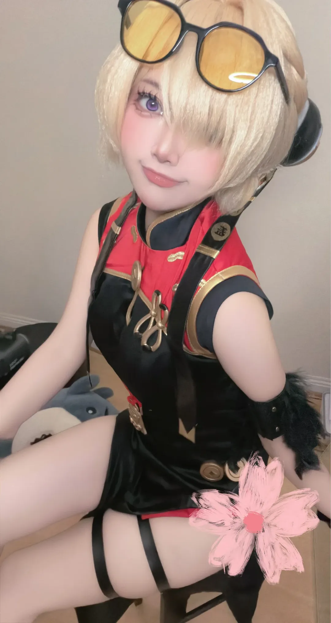 绝区零, 二次元cosplay, 红豆cos, cos服穿搭, 金发造型 - 第7张