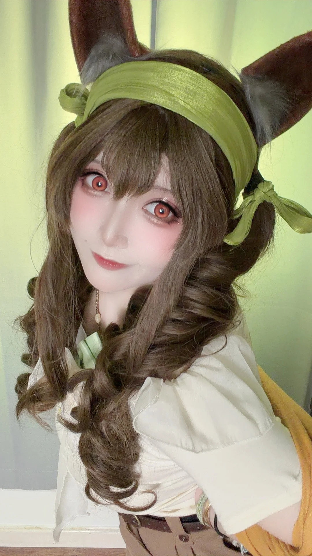 明日方舟, cosplay日常, 兽耳少女, 安洁莉娜cos, 鹰角嘉年华 - 第2张