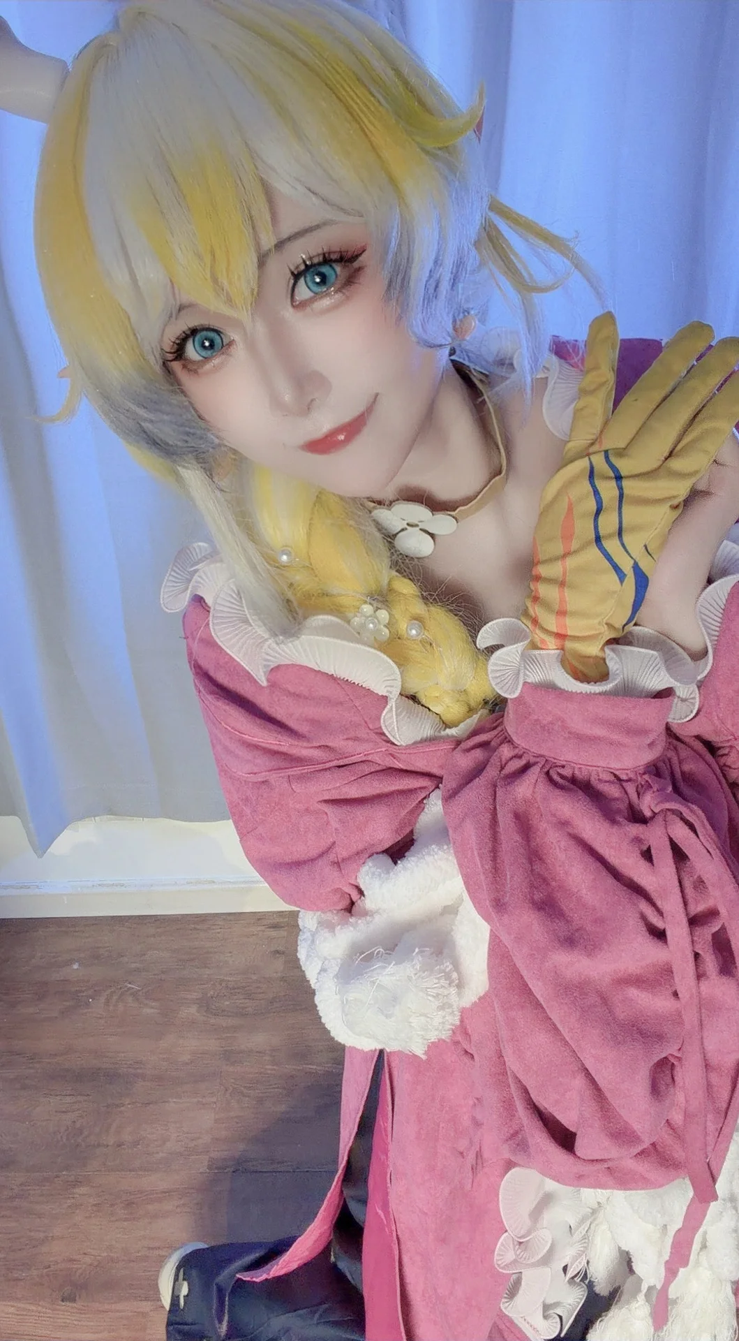 二次元撮影, シュウ コスプレ, アークナイツ, エルフ耳メイクとスタイリング, 球体関節人形 - 4枚目