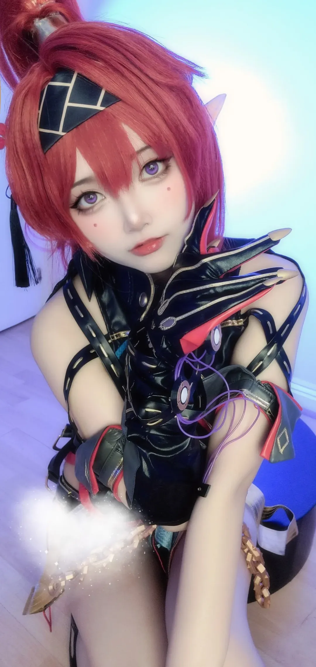 鸣潮, cosplay, Coser日常, 吟霖cos, 国风赛博 - 第1张