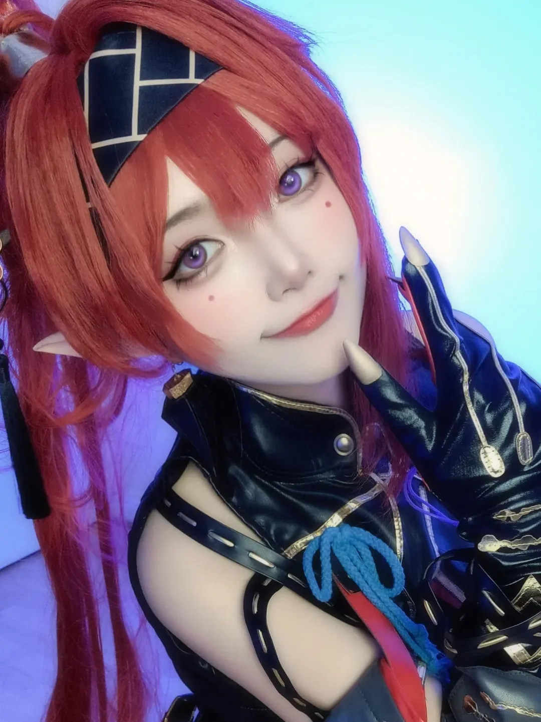 鸣潮, cosplay, Coser日常, 吟霖cos, 国风赛博 - 第2张