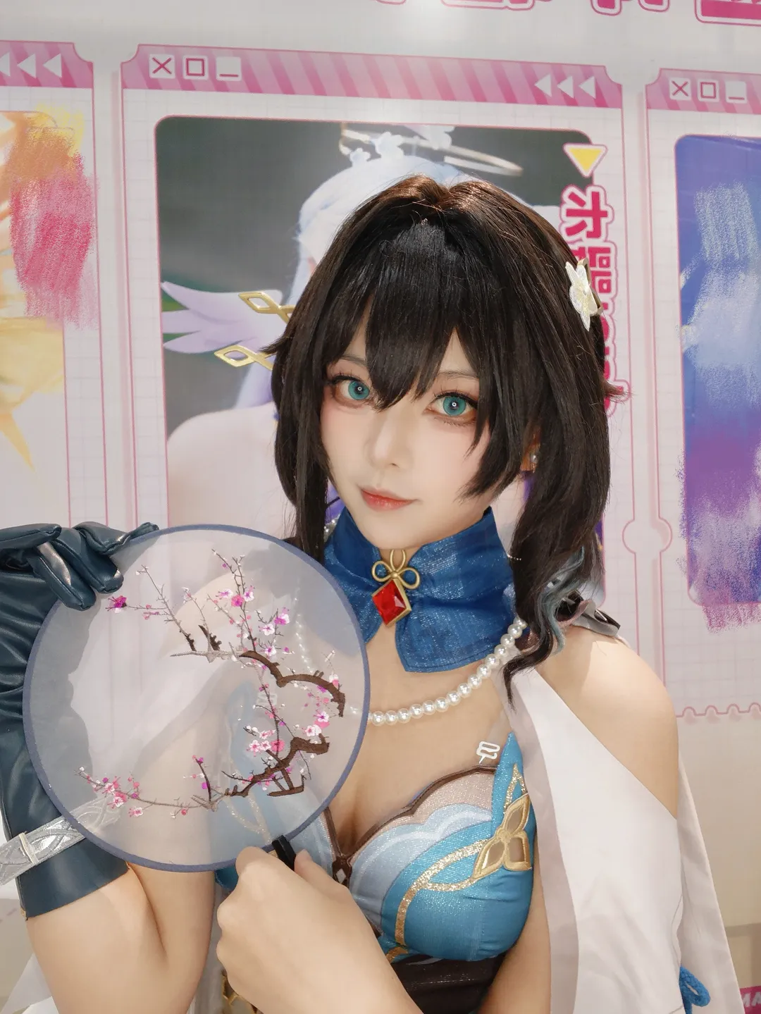 cosplay, 崩坏星穹铁道, 漫展, 阮梅cos, 梅花团扇