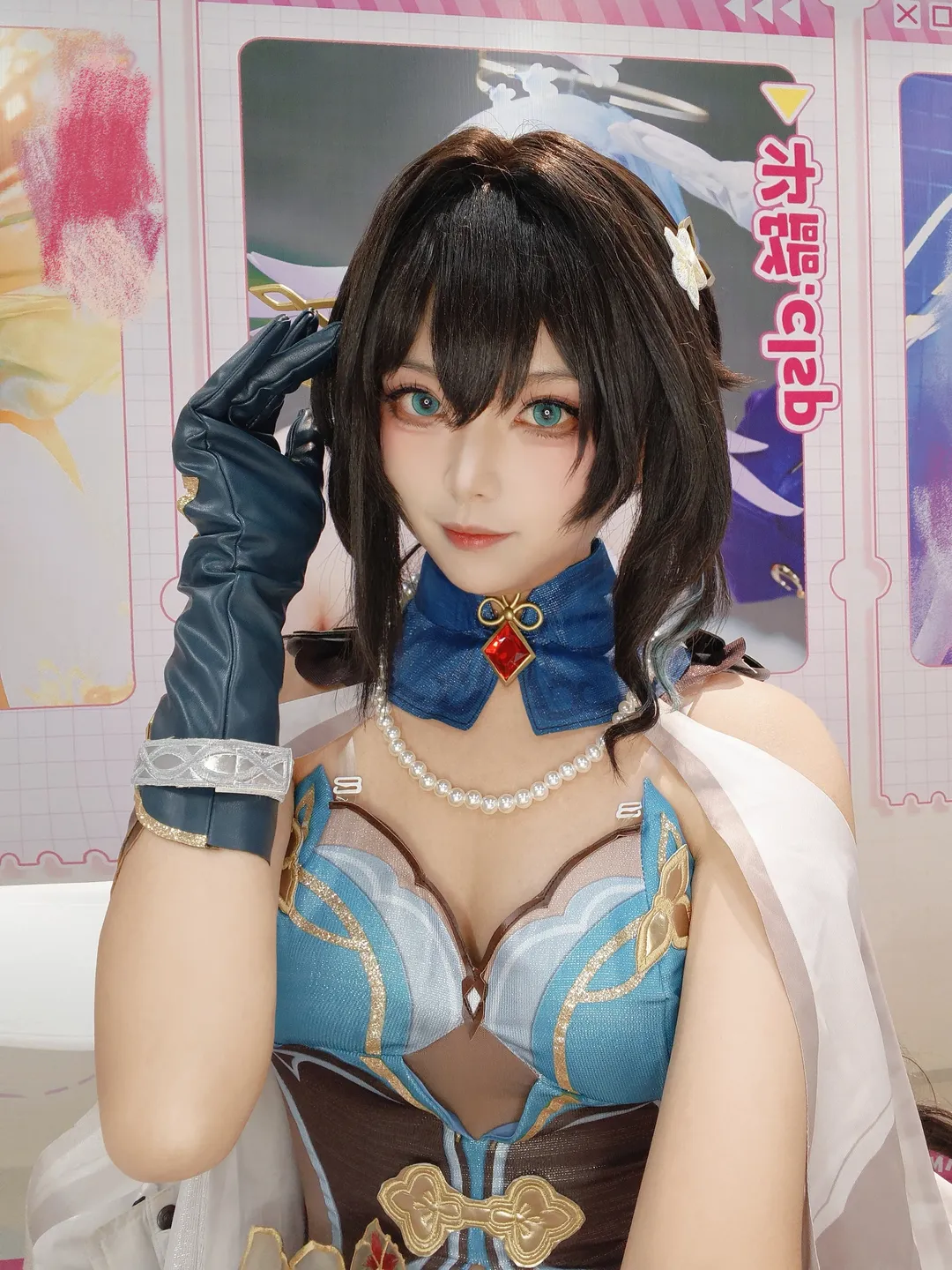 cosplay, 崩坏星穹铁道, 漫展, 阮梅cos, 梅花团扇 - 第2张