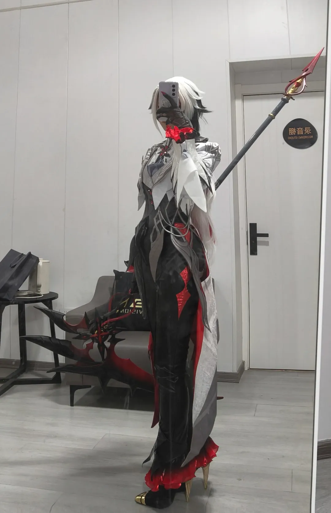 原神, 漫展返图, 原神cosplay, 阿蕾奇诺cos, 硬核道具