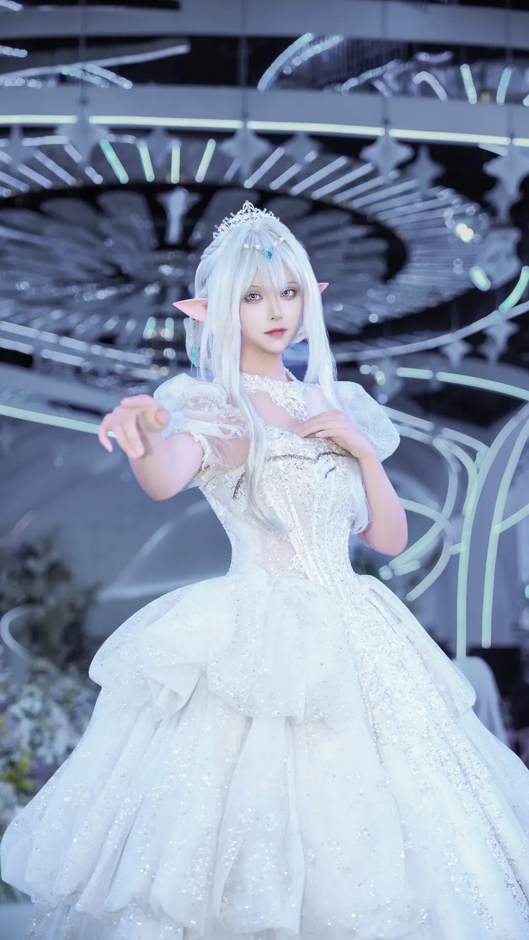 原神, cosplay, 私设, 安娜丝塔夏cos, 冰之女皇