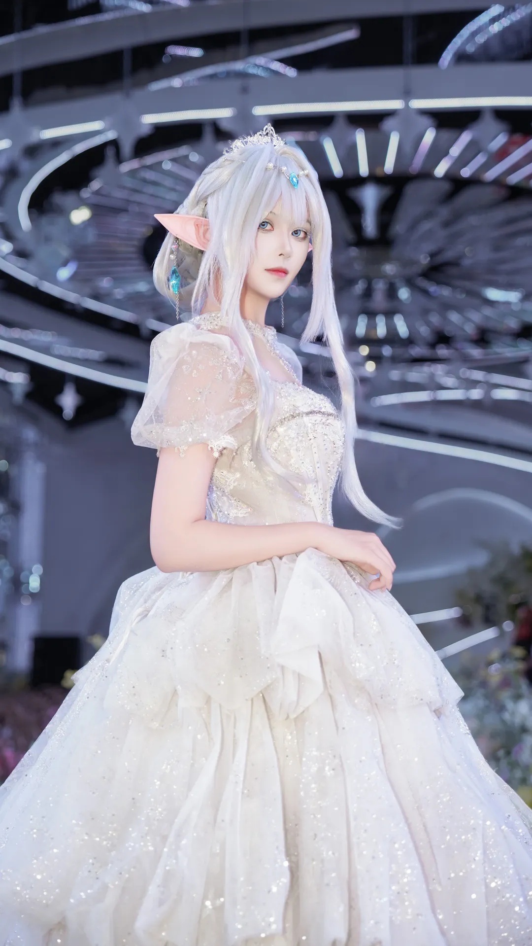 原神, cosplay, 私设, 安娜丝塔夏cos, 冰之女皇 - 第2张