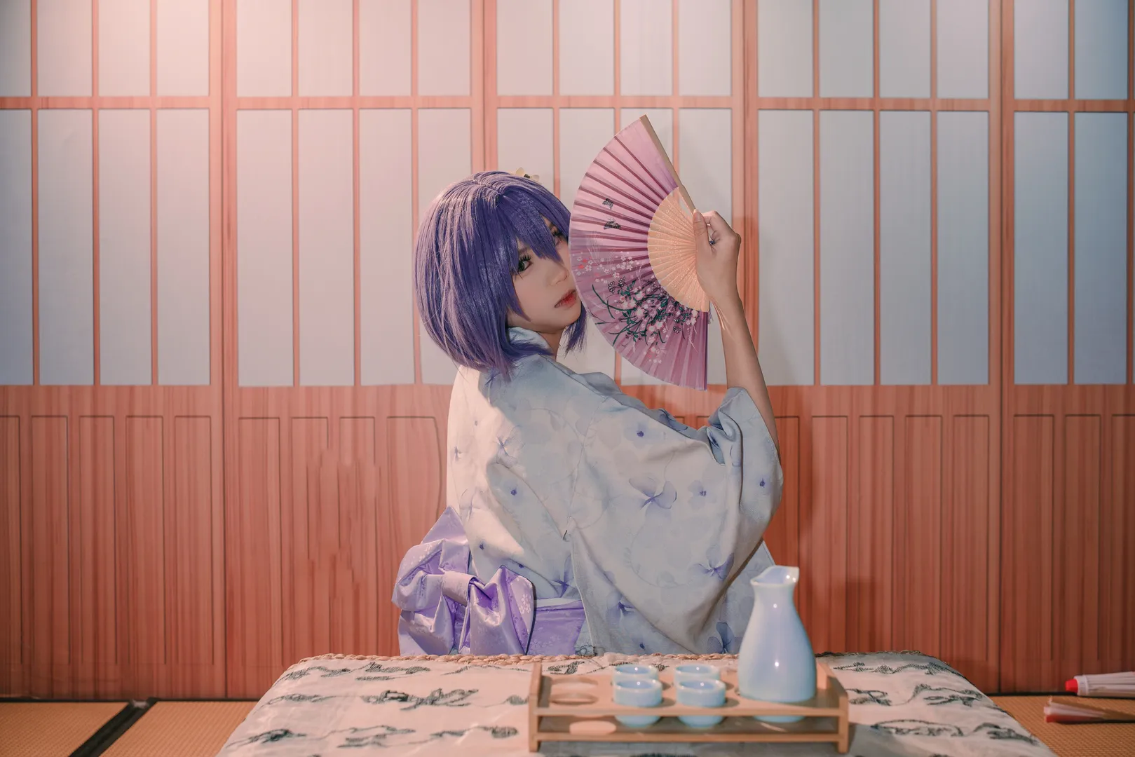 Anime girl, Japanese style cosplay, Japanese style photography, Yukata photoshoot, Japanese-style photoshoot - Image 8