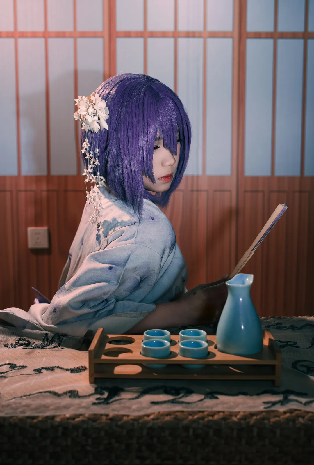 Anime girl, Japanese style cosplay, Japanese style photography, Yukata photoshoot, Japanese-style photoshoot - Image 9