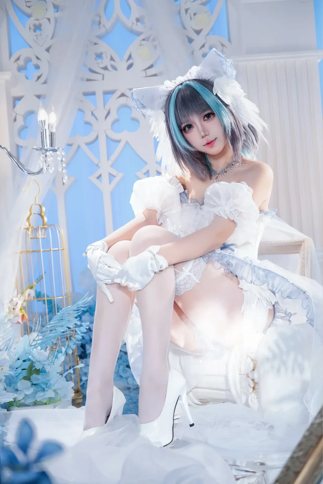 cosplay, 柴郡cos, 碧蓝航线, 二次元cos, 魔法喵