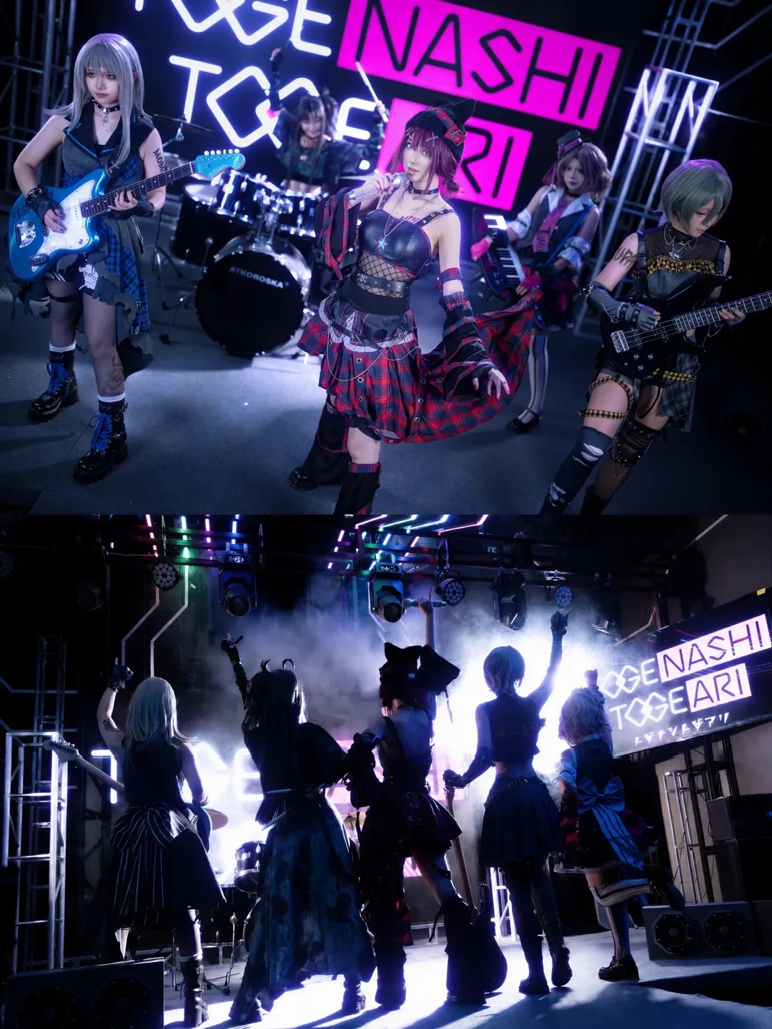 黑丝, 哭泣少女乐队, 舞台cosplay, 海老冢智cos, 井芹仁菜 - 第1张