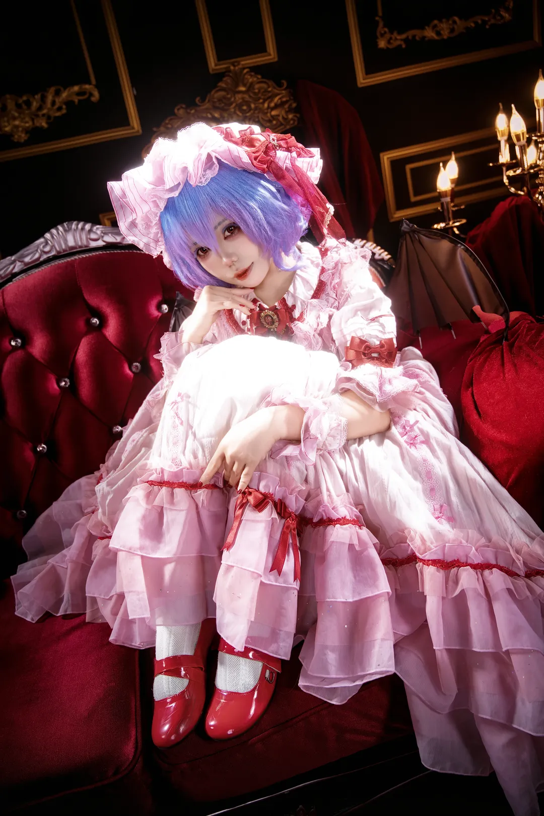 コスプレ, 東方Project, レミリアコスプレ, 二次元視覚プロジェクト, 紅魔館 - 1枚目