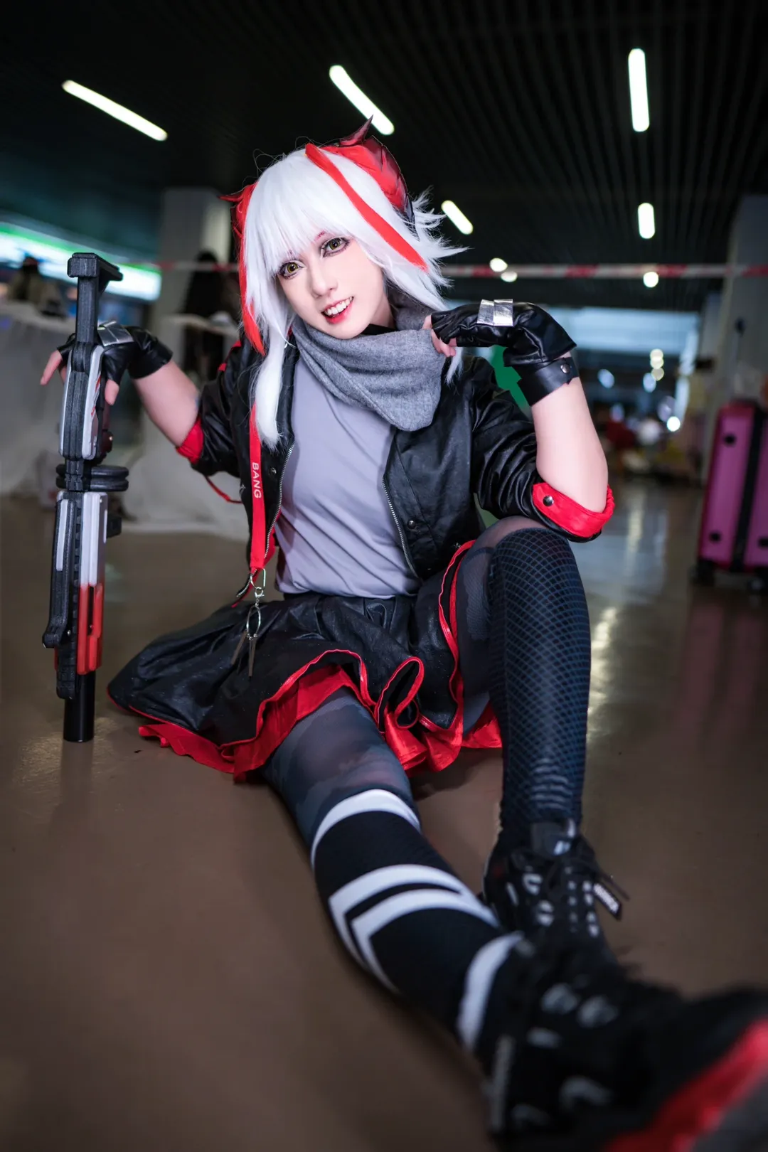 cosplay, 明日方舟, wcos, 广州萤火虫漫展, 丝袜控