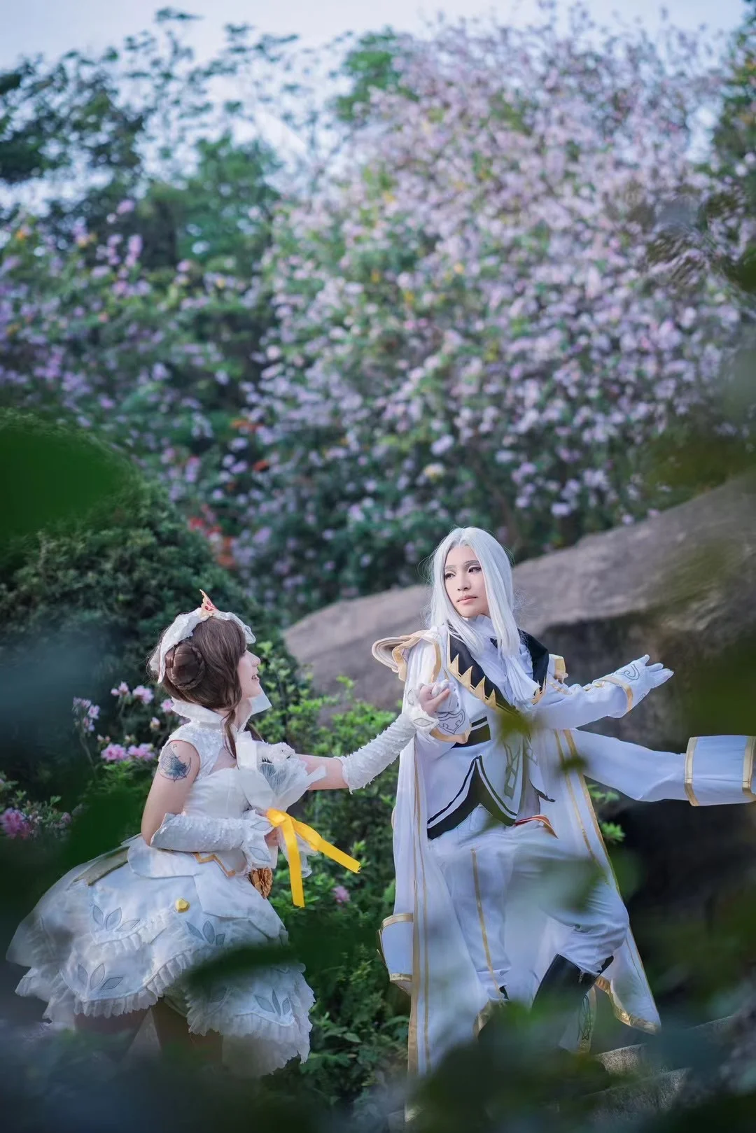 双人cos, 王者荣耀, 白丝, 小乔cos, 周瑜cos - 第6张