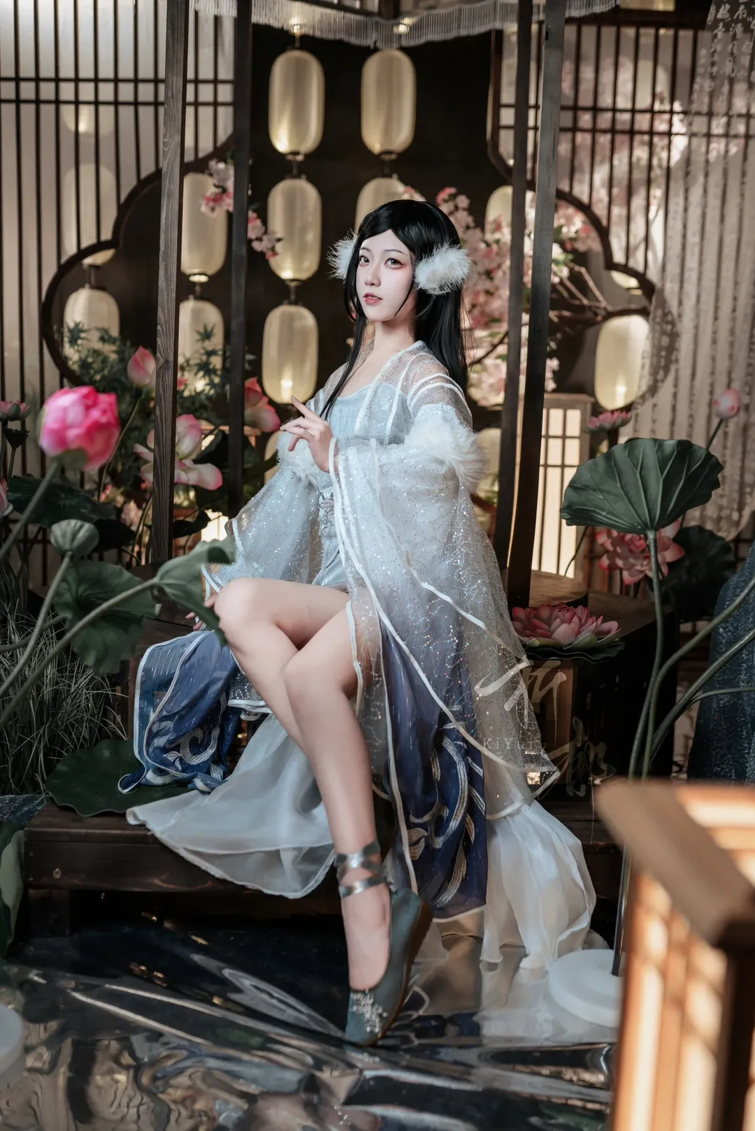 古风写真, 心王·独孤cos, 天涯明月刀OL, 丐帮·酌酒放歌, 天刀cosplay - 第7张