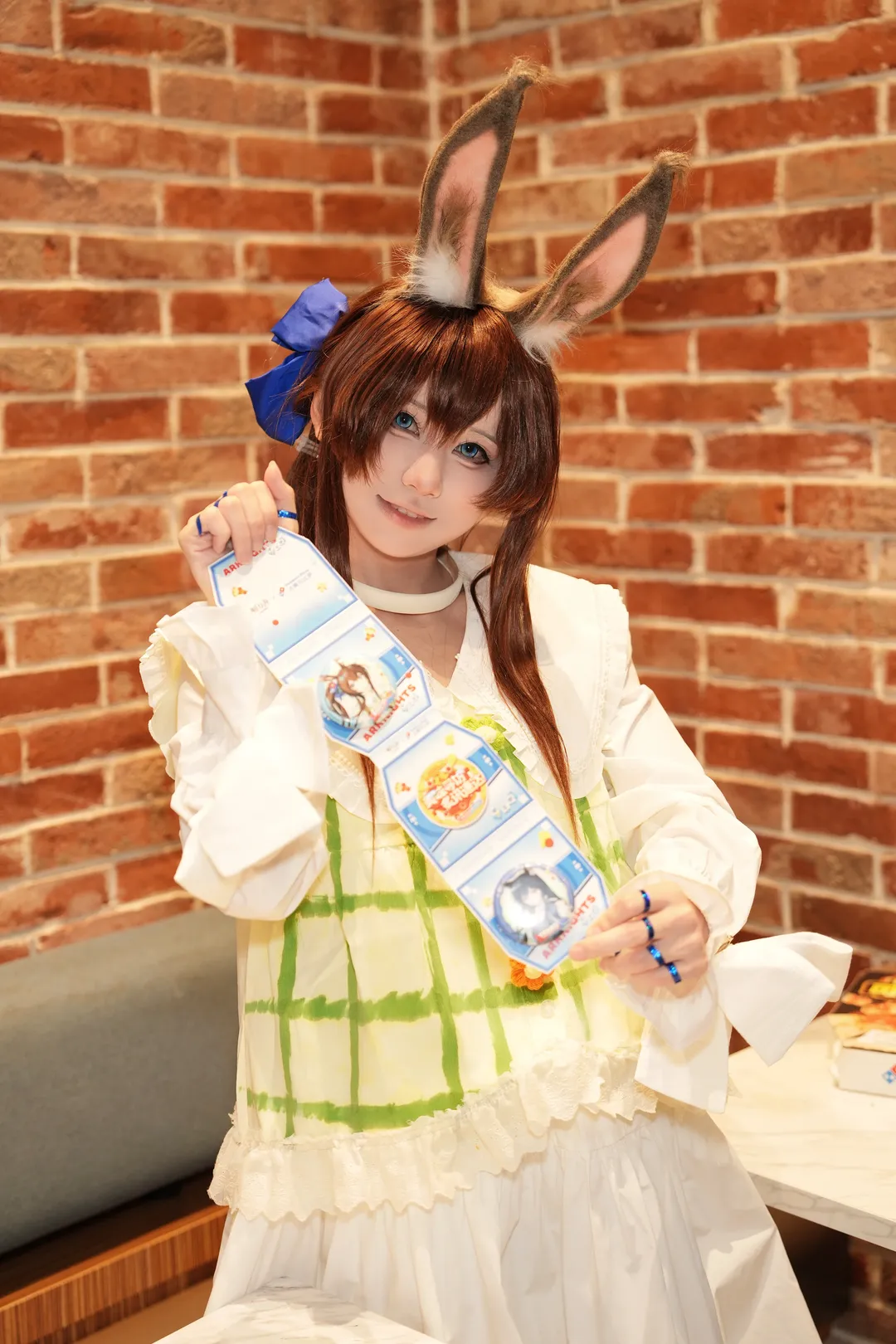 兔耳装扮, 明日方舟, 阿米娅cos, cosplay日常, 主题餐厅 - 第6张
