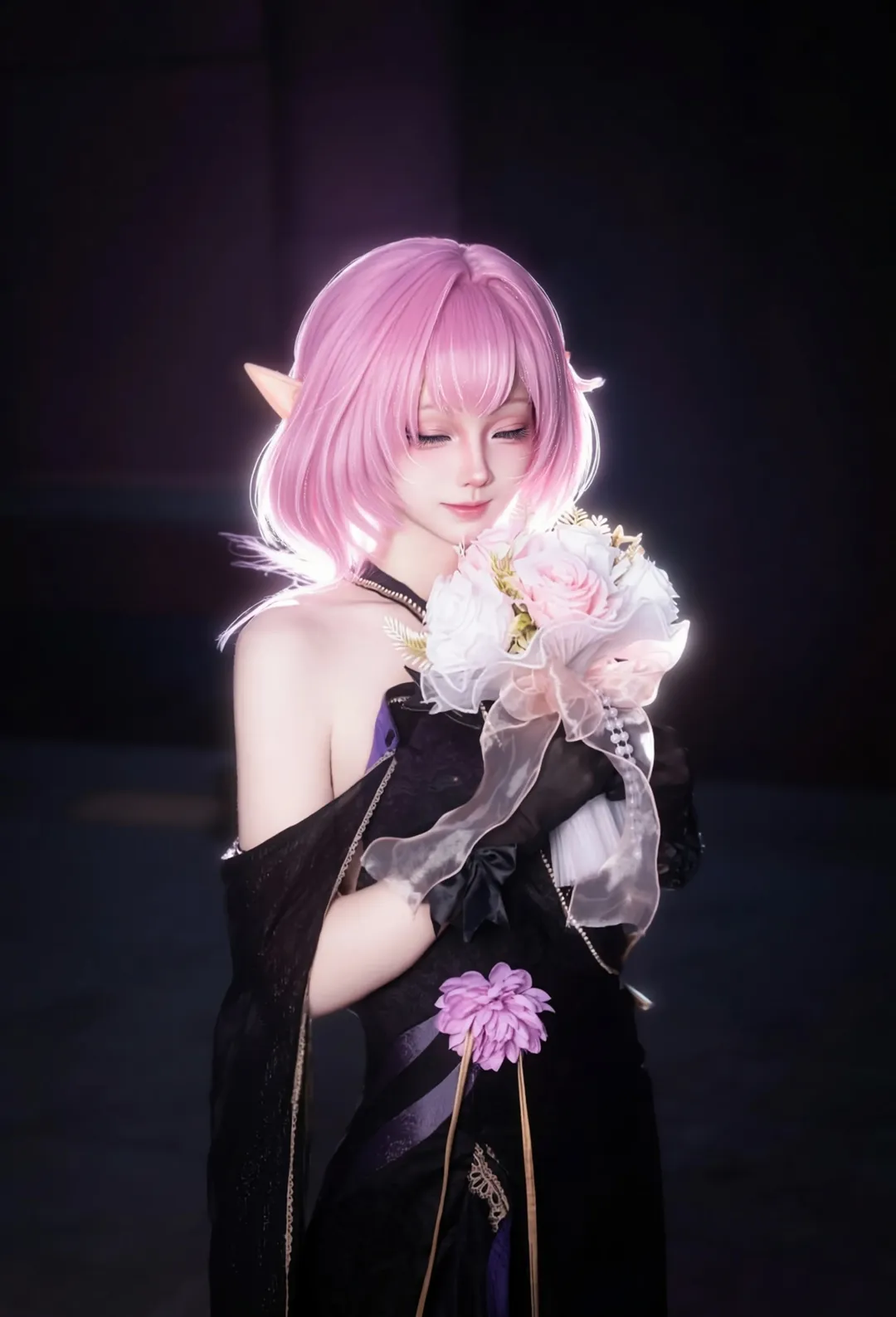 爱莉希雅cos, cosplay, 场照, 崩坏三, 爱莉希雅创忆之境