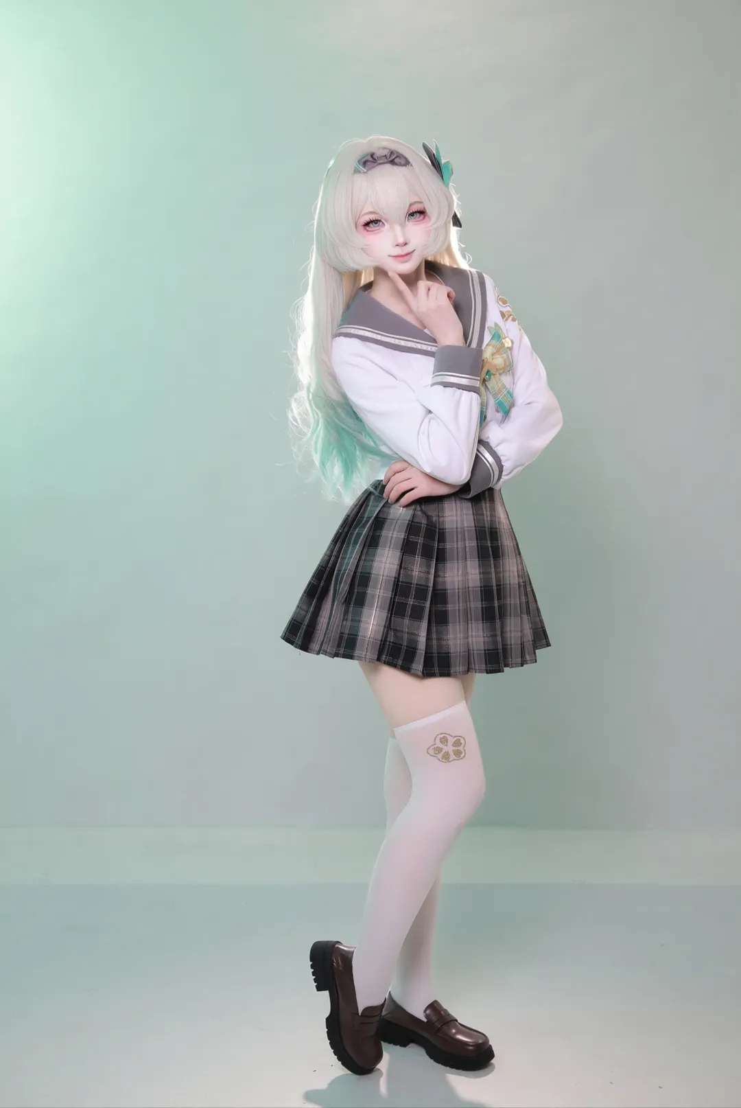 崩壞星穹鐵道, 流螢cos, JK制服, 流螢春日手信, cosplay分享