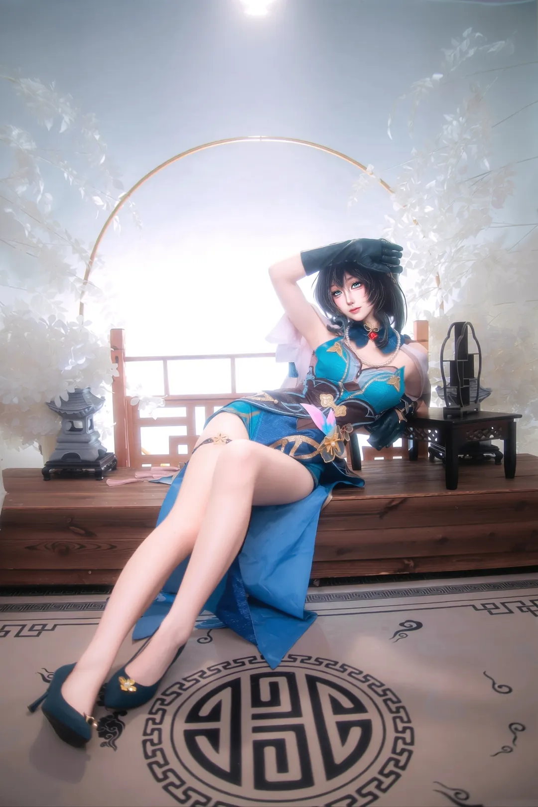Honkai: Star Rail, Cosplay photoshoot, Ruan Mei cosplay, Ruan Mei cosplay, Anime girl cosplay