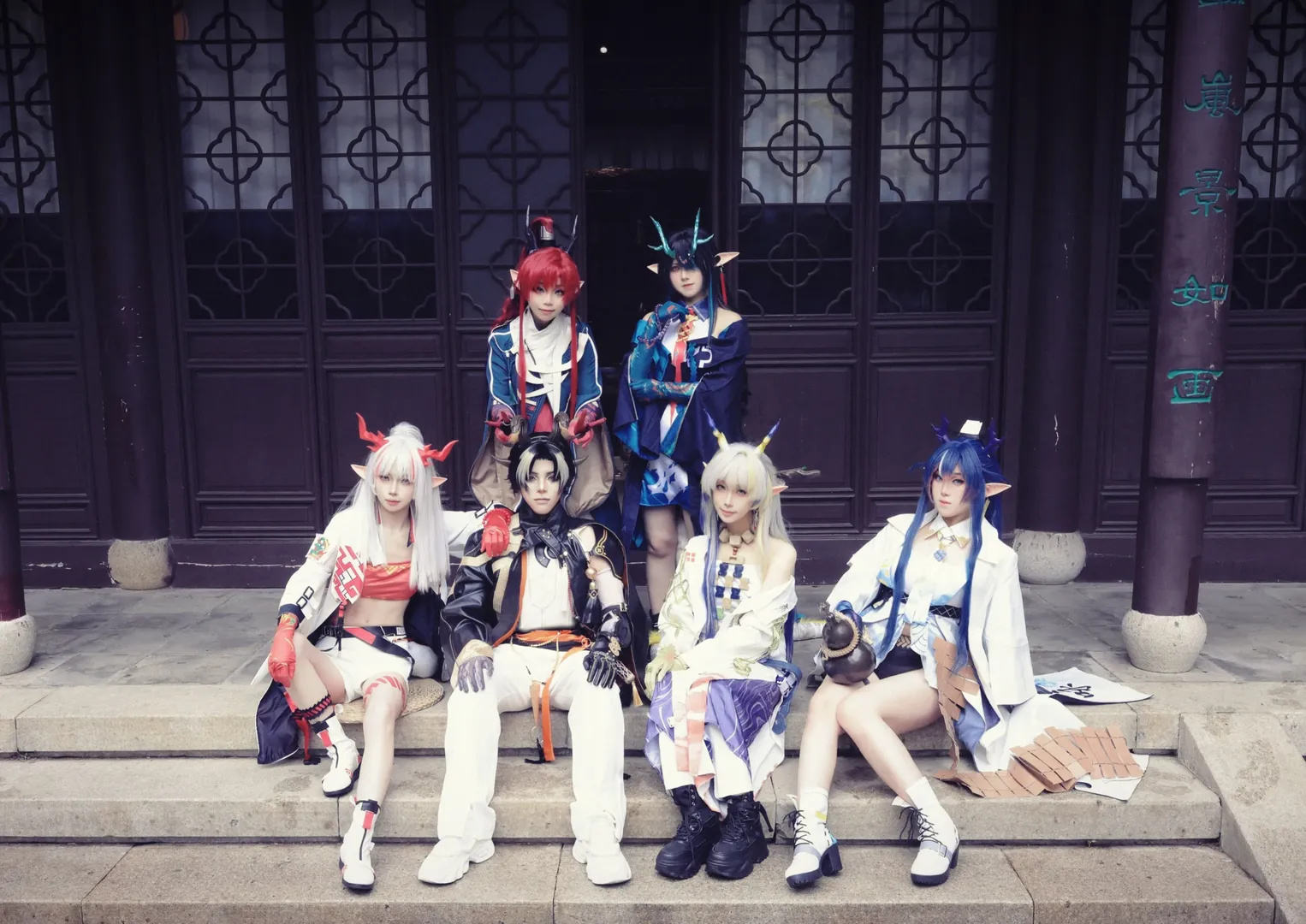 cosplay, 明日方舟, 国风cos, 白丝cos, 令cos - 第1张