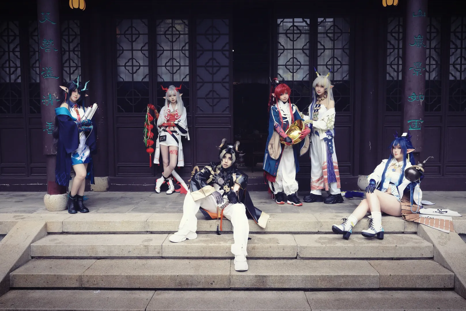 cosplay, 明日方舟, 国风cos, 白丝cos, 令cos