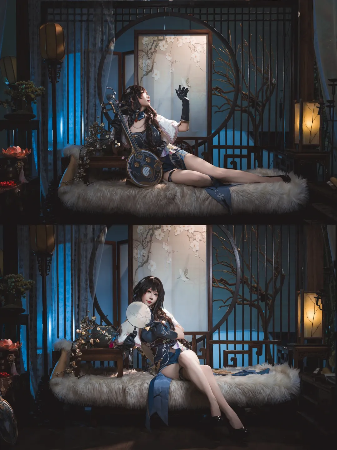 Ruan Mei cosplay, Cosplay photoshoot, Chinese-style photography, Ancient style photoshoot, Cosplay portraits - Image 1