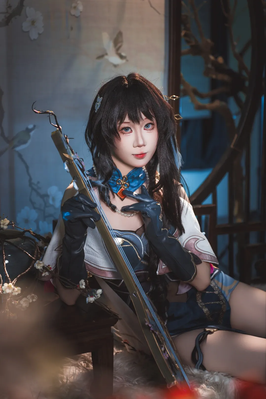 Ruan Mei cosplay, Cosplay photoshoot, Chinese-style photography, Ancient style photoshoot, Cosplay portraits - Image 5