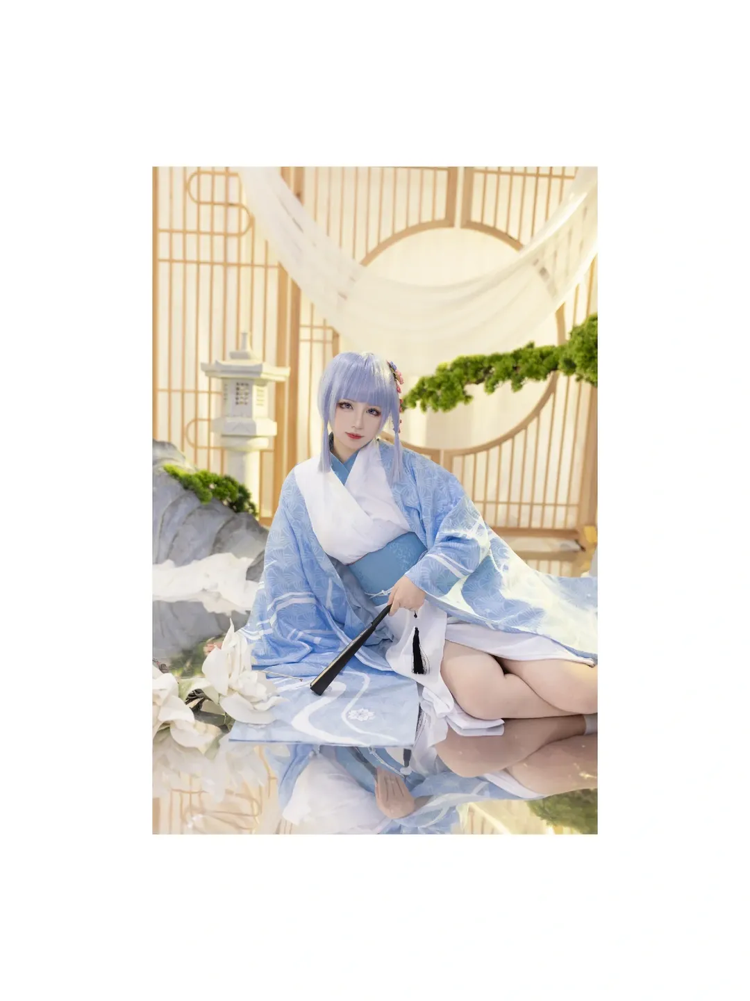 二次元, 原神, Cosplay攝影, 和風攝影, 神裡綾華cos