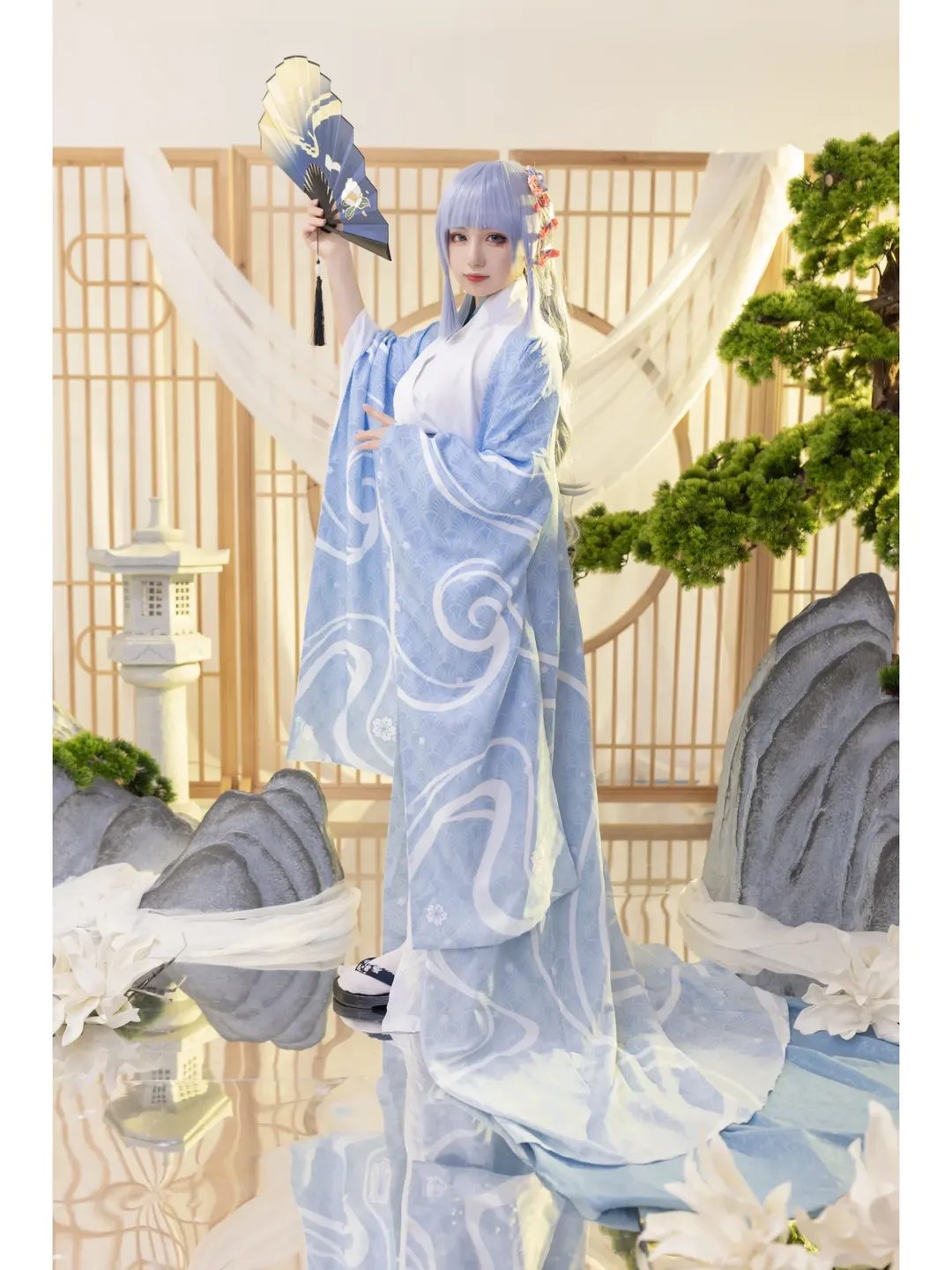 二次元, 原神, Cosplay摄影, 和风摄影, 神里绫华cos - 第8张