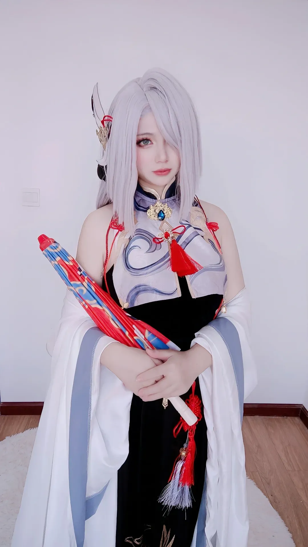 原神, 申鹤cos, 动漫cosplay, 国风cosplay, 银发cosplay - 第1张