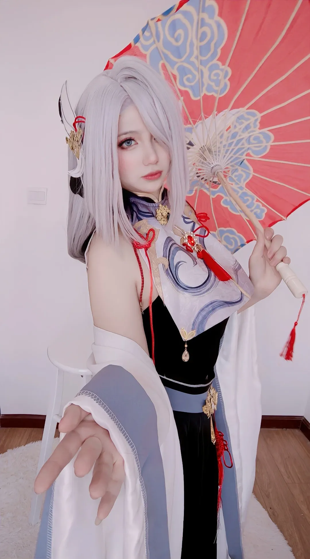 原神, 申鹤cos, 动漫cosplay, 国风cosplay, 银发cosplay - 第4张