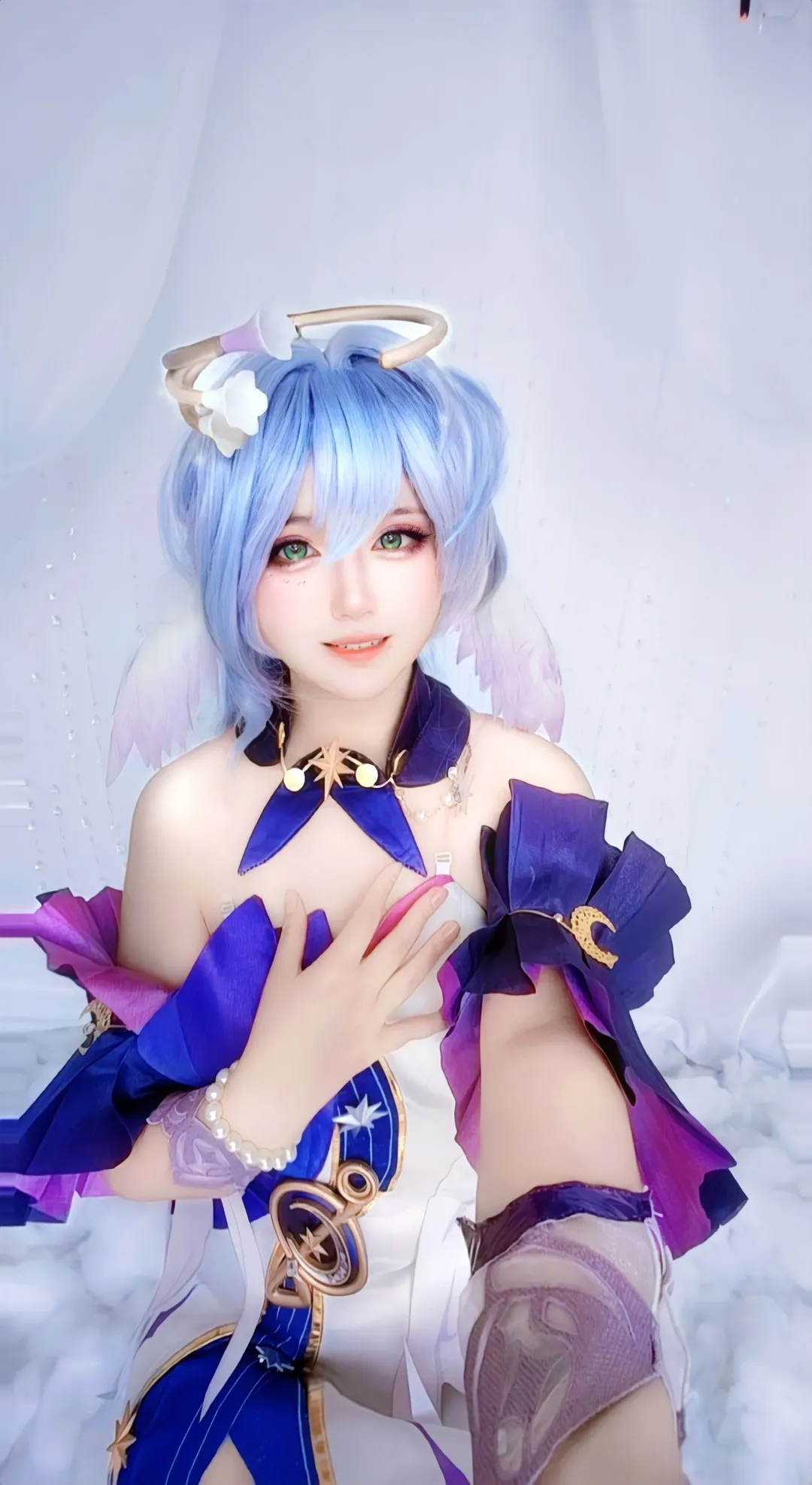 二次元, cosplay, 崩坏星穹铁道, 知更鸟cos, 丝袜cos