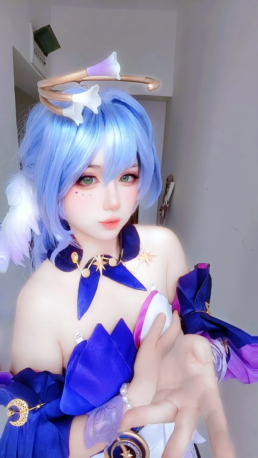 二次元, cosplay, 崩坏星穹铁道, 知更鸟cos, 丝袜cos - 第2张